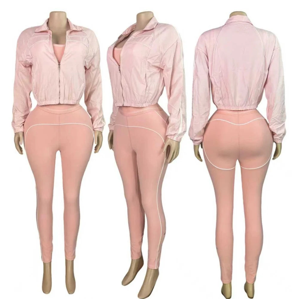 Sporty Yoga 3-Piece Set