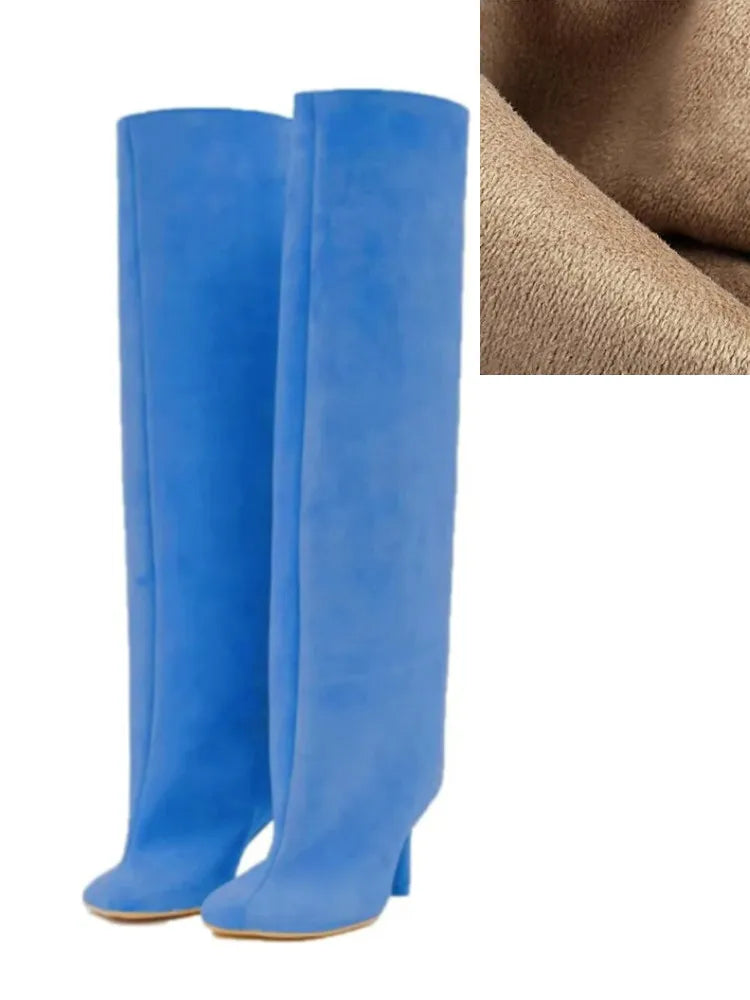 Runway Square Toe Boots