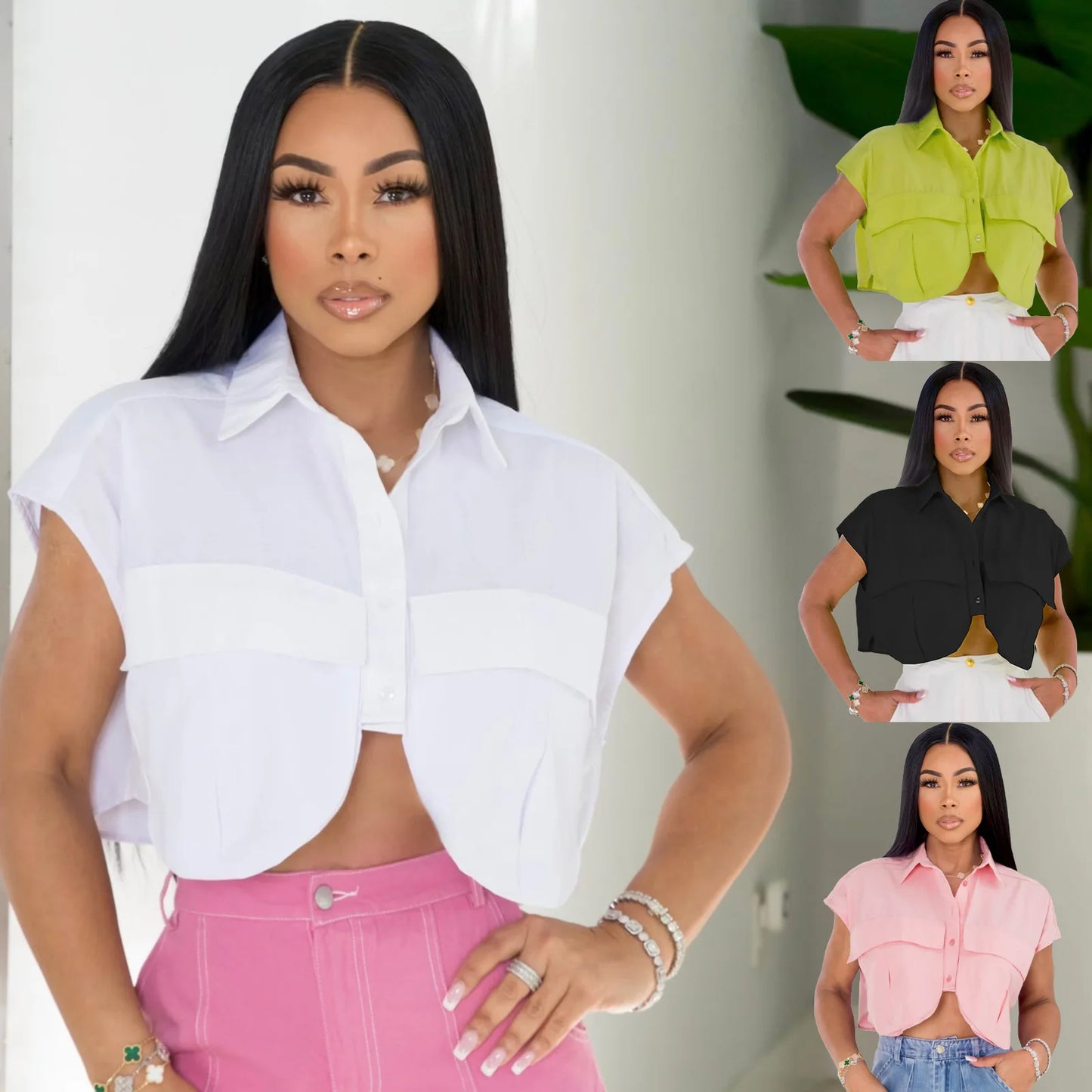 Just Cropped Casual Top