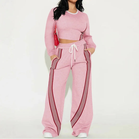 Casual Sports Two-Piece Set