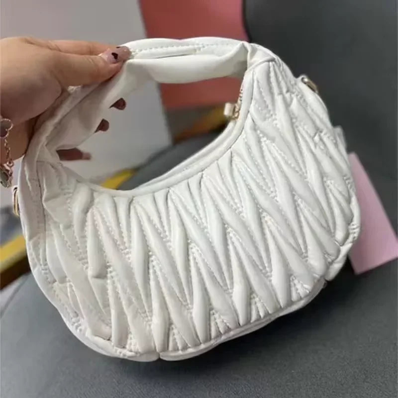 Pleated Cloud Handbag