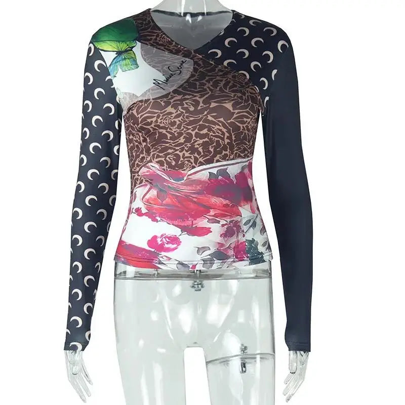 Moon Graphic Top