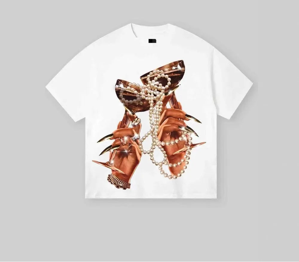 Slim Graphic Print Tee