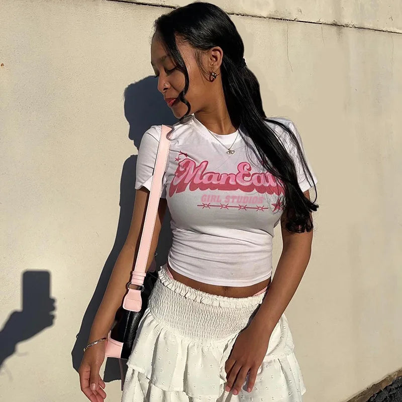 Sitting Pretty Two-Piece Mini Skirt Set