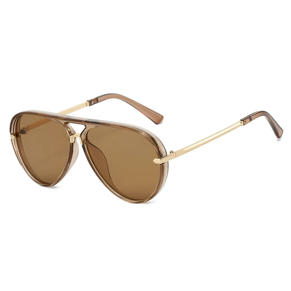 Big Frame Pilot Sunglasses