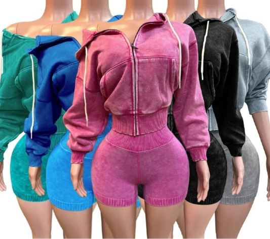 Color Pop Shorts Set🌈