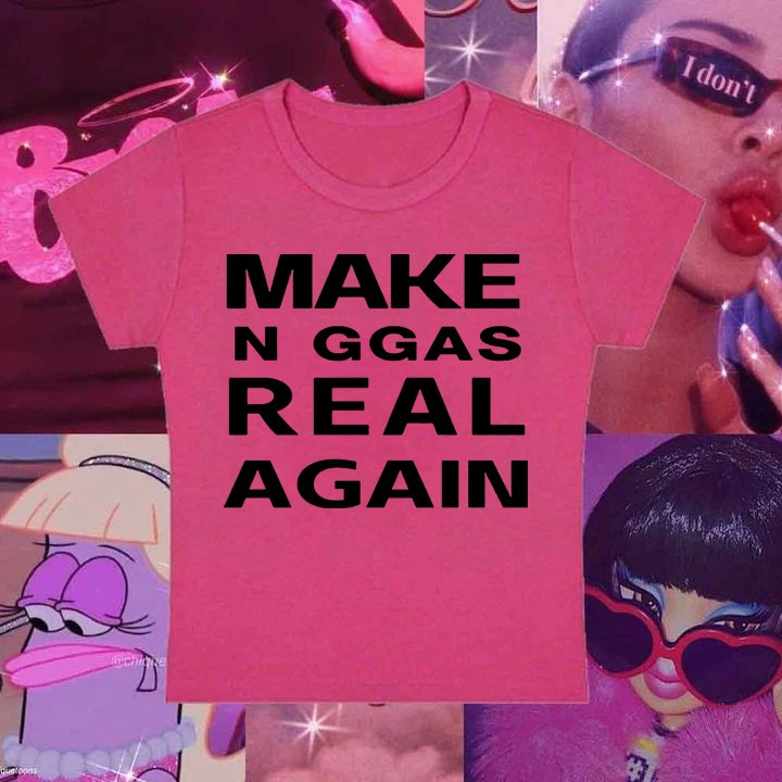 Real again crop top
