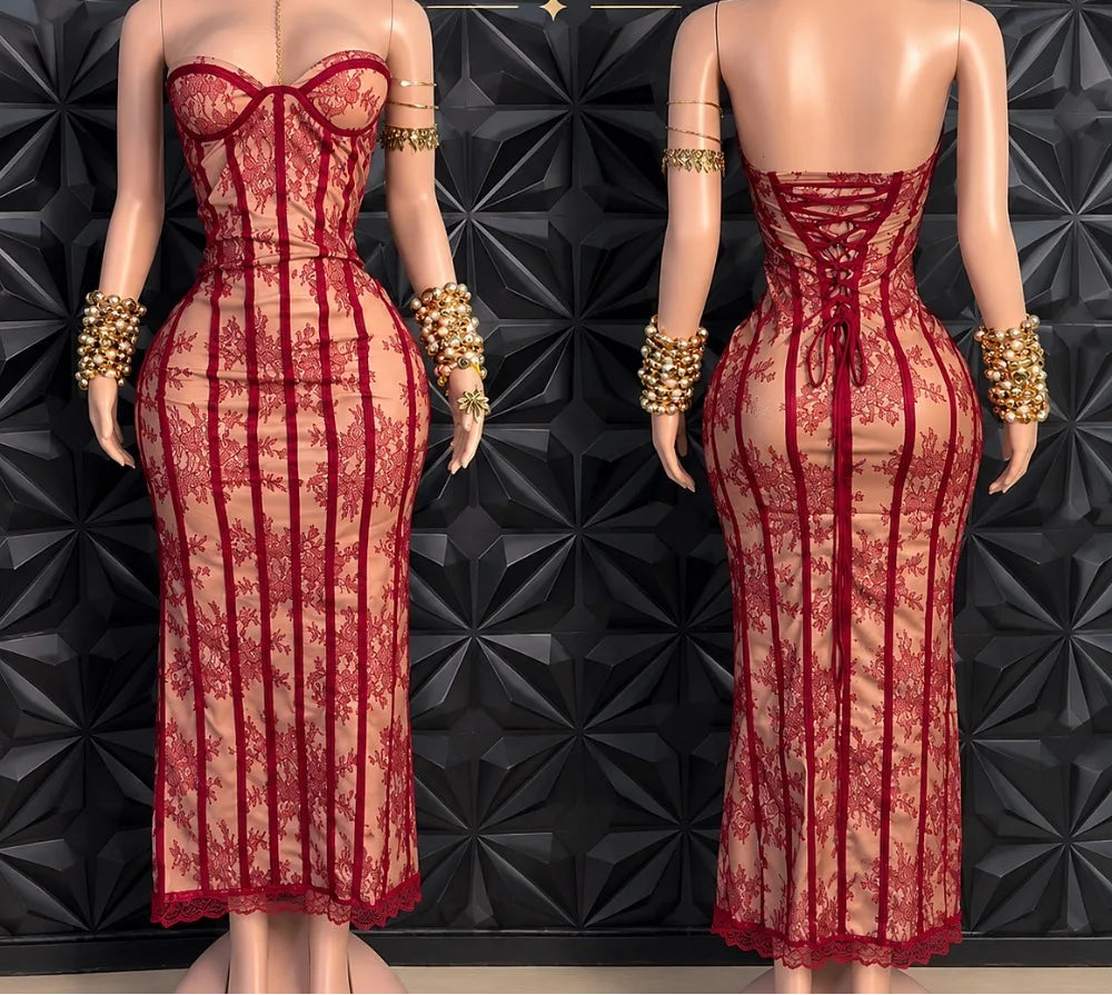 Lace Corset Dress