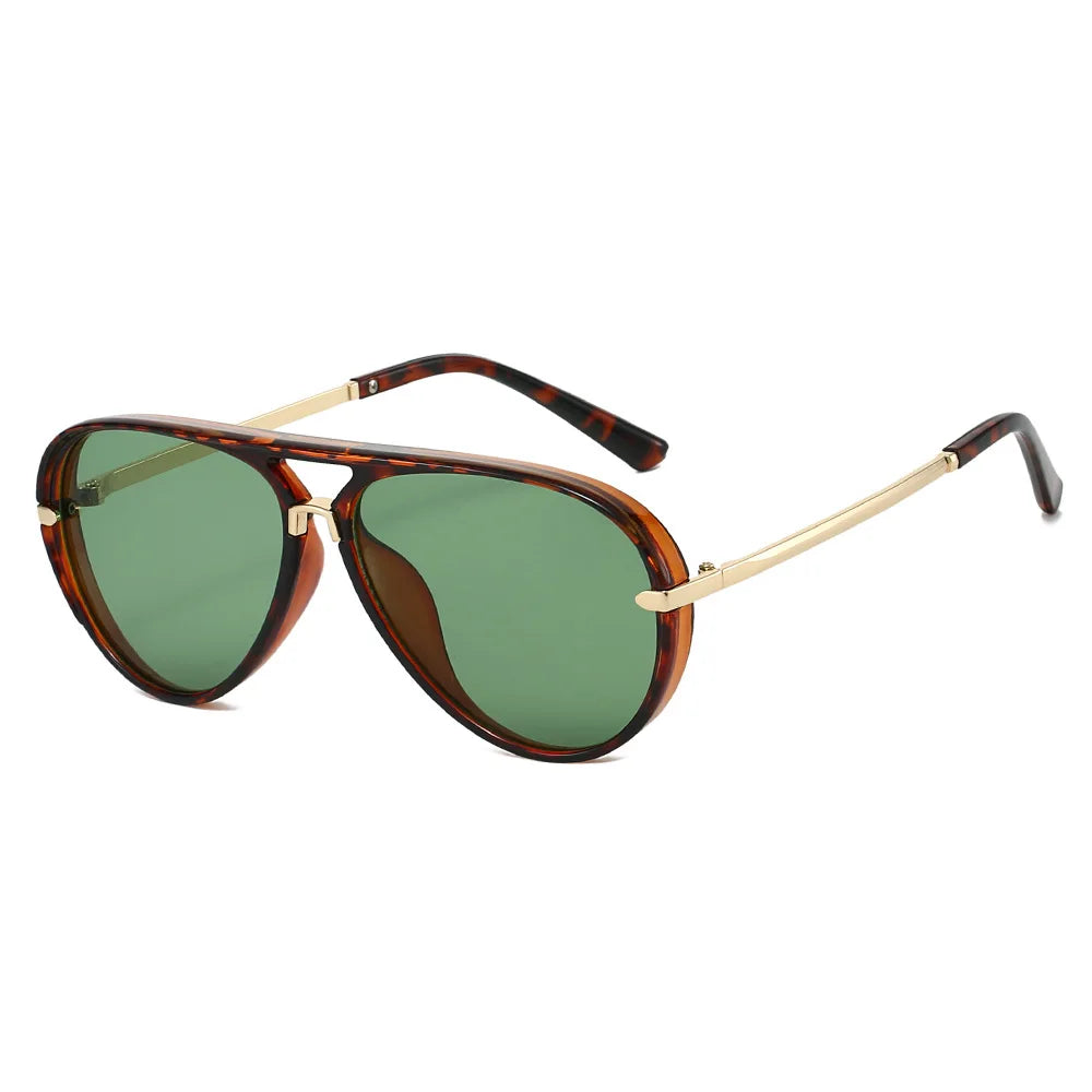Big Frame Pilot Sunglasses
