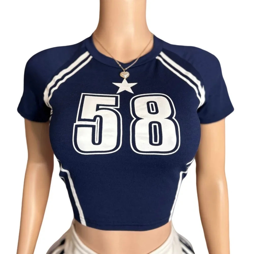 Solid Color Top Pleated Mini Skirt Set