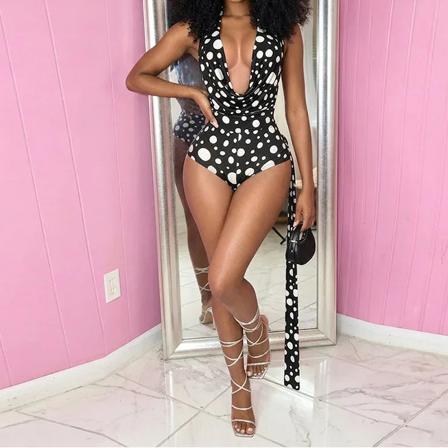 Polka Dot Two-Piece Set