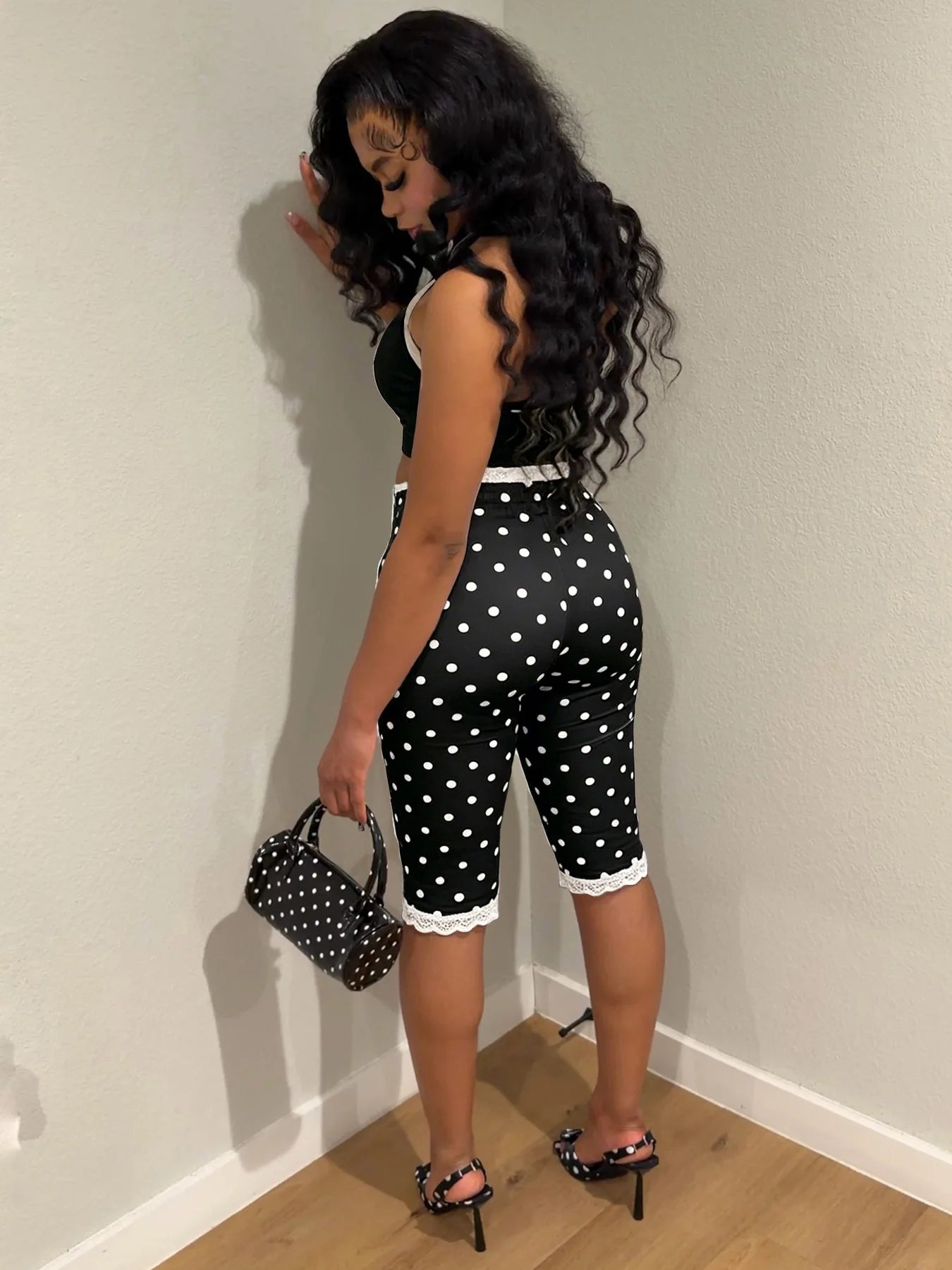 Sweet Polka Dot Two-Piece Set