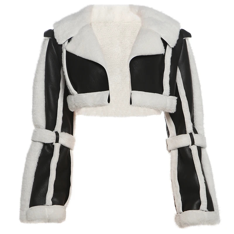 Furry Crop Jacket