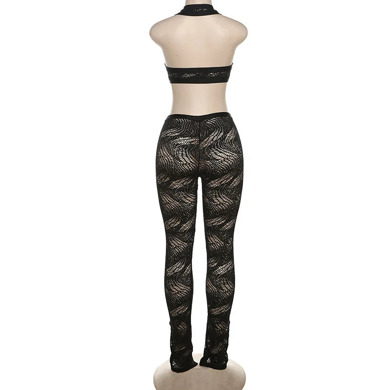 Cutting Up Mesh Cropped Set