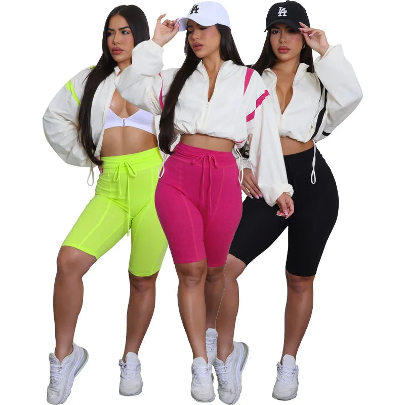 Summer Sporty Biker Set.