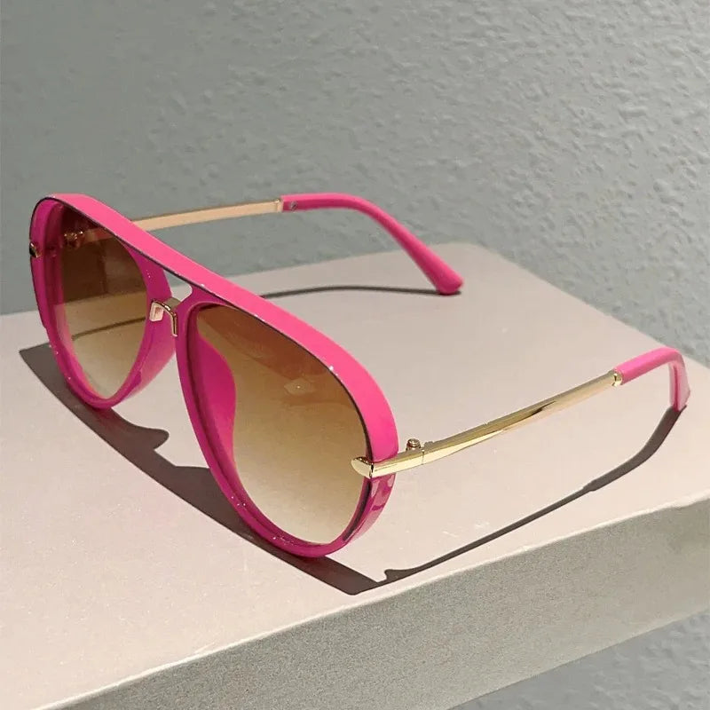 Big Frame Pilot Sunglasses