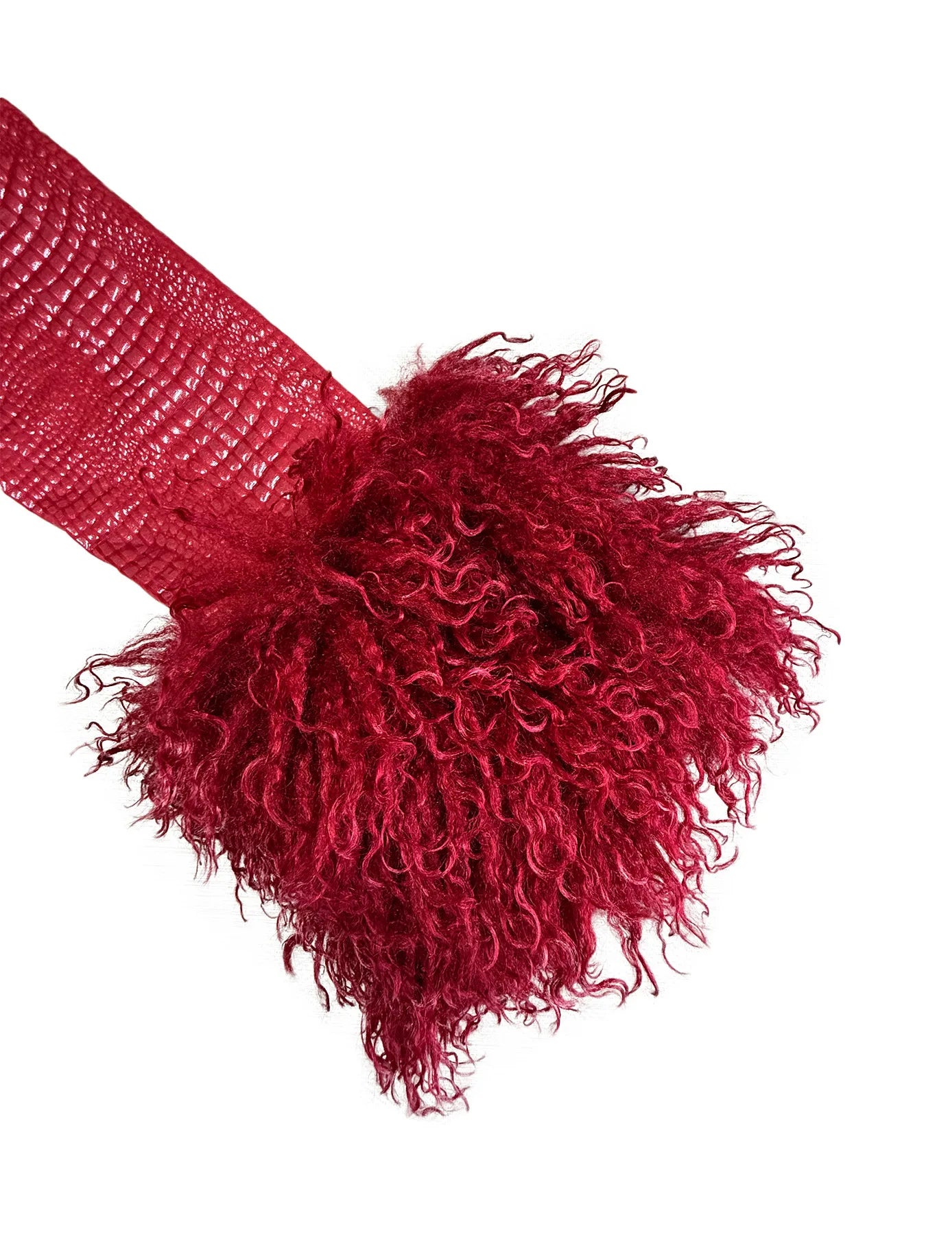 Bougie Hustler Fur Patchwork Set