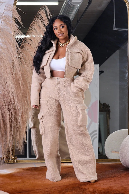 Fuzzy Two-piece Set