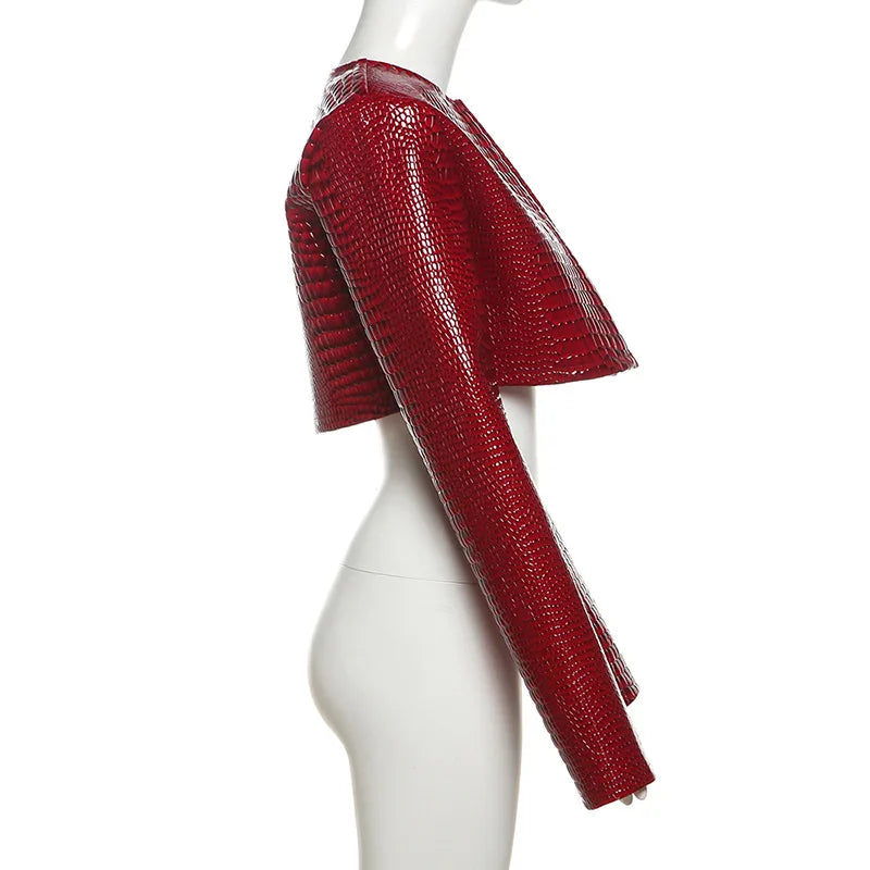 Racer Cropped Jacket