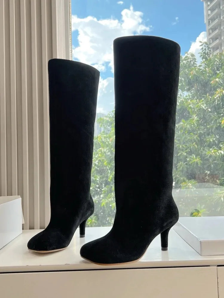 Runway Square Toe Boots