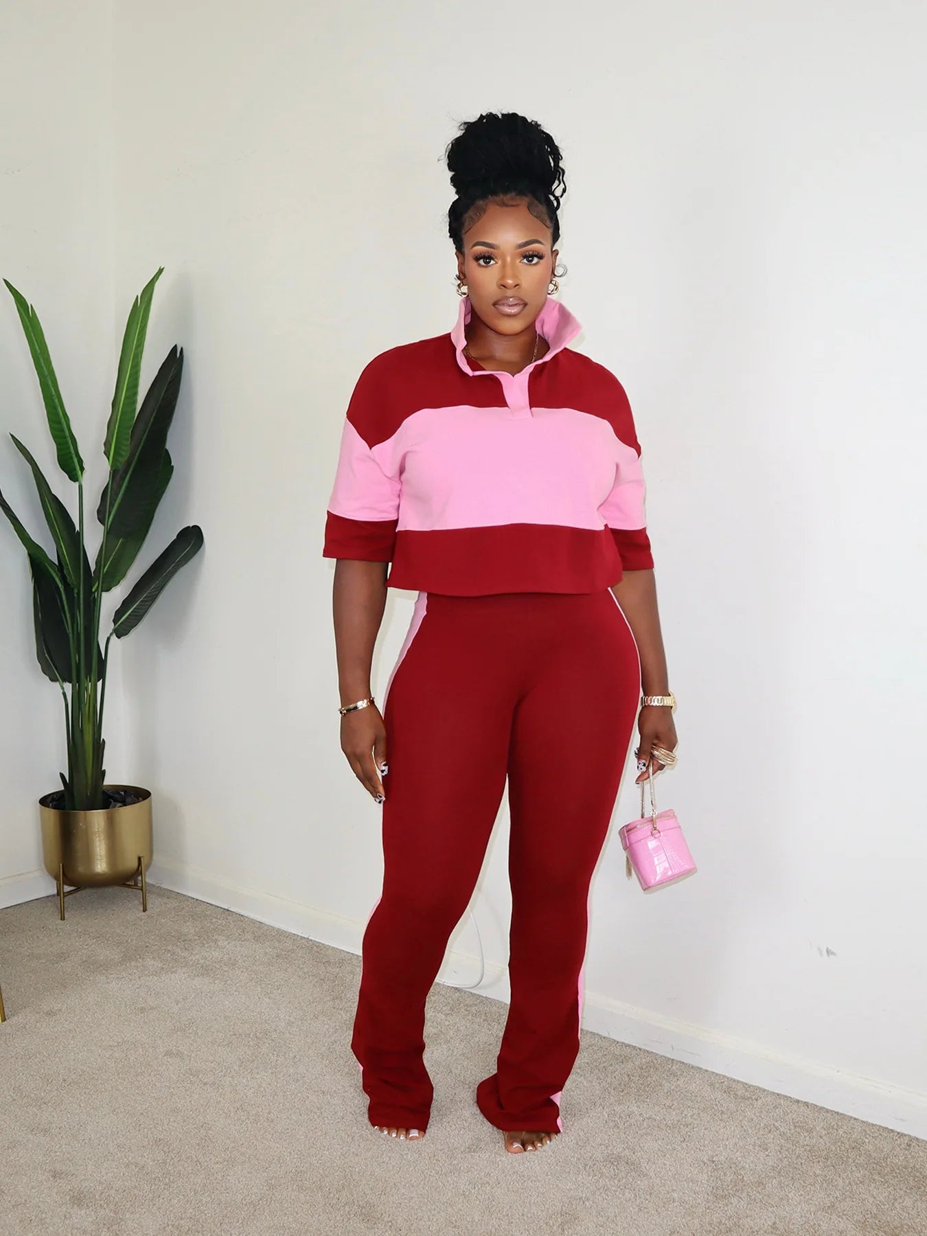 Stripe Sporty Set