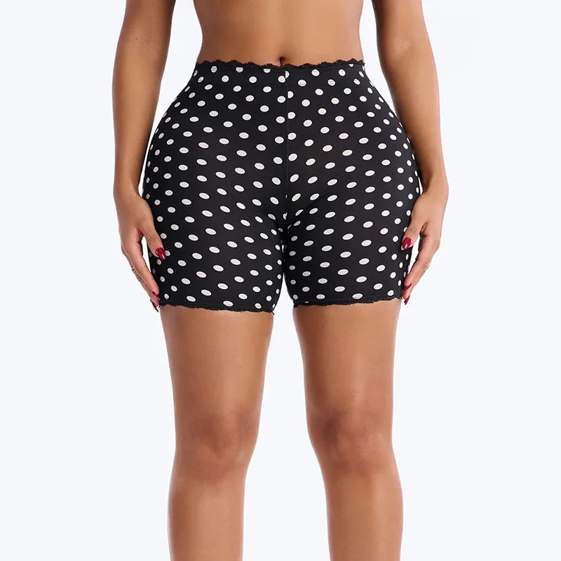 Charming Polka Dot Shorts Set