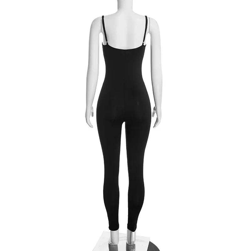 Cut out Bodycon Jumpsuit