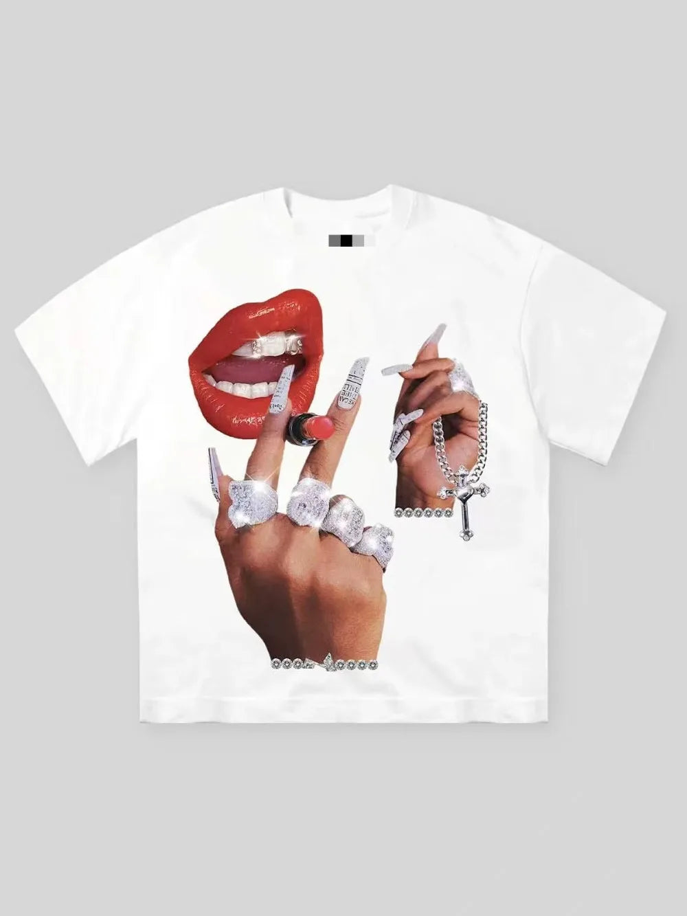 Slim Graphic Print Tee