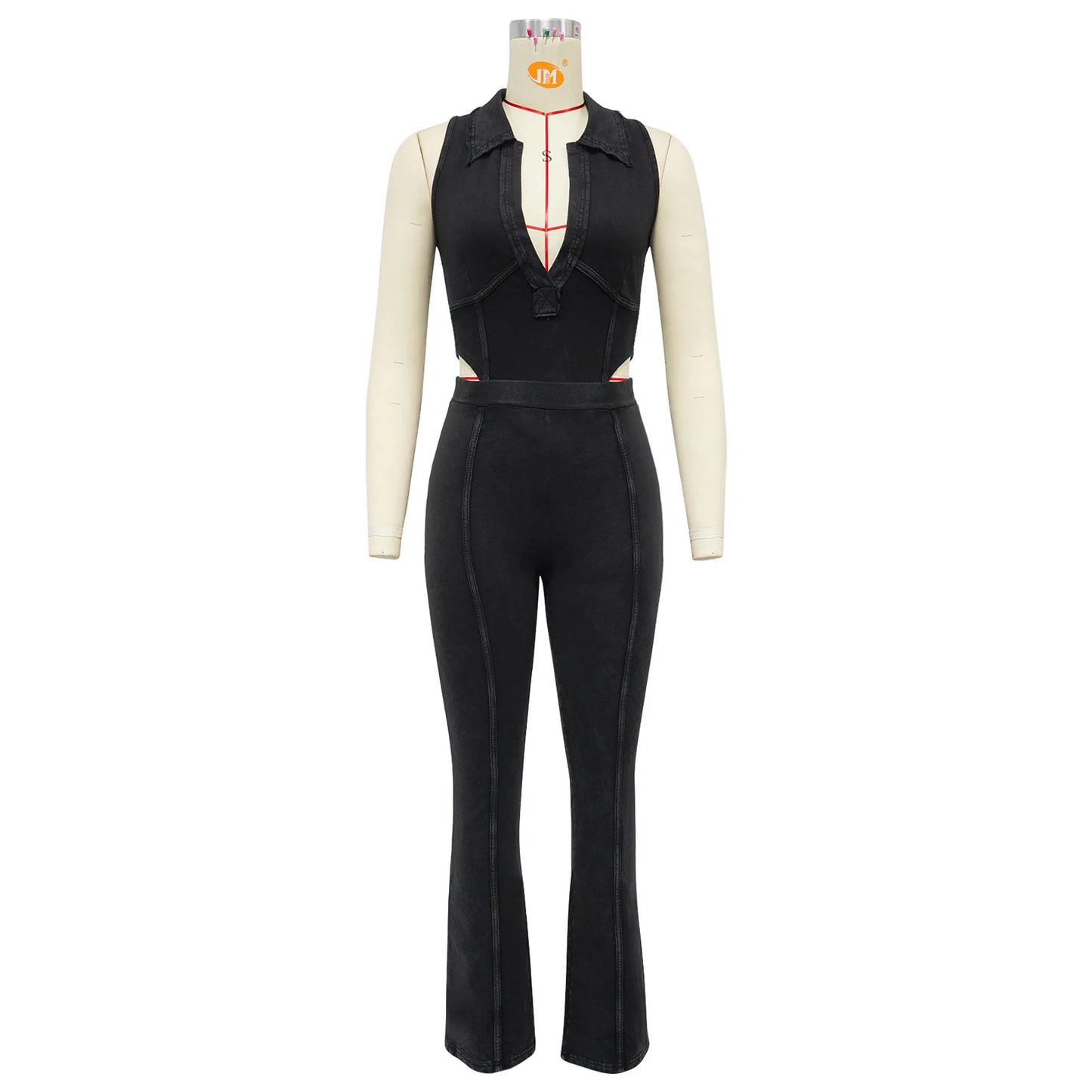 Spring Halter Top and Pants Set