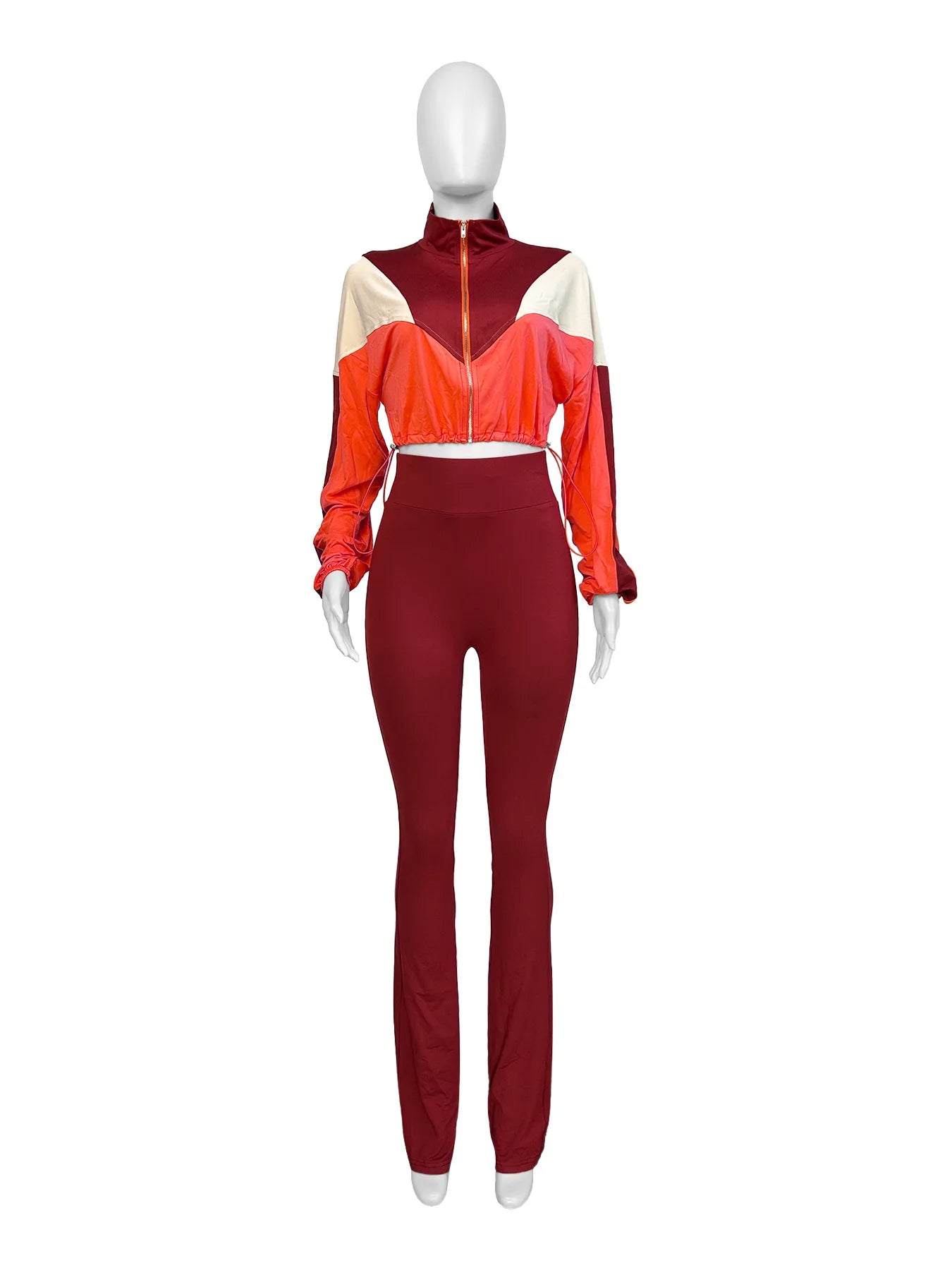 Just Cropped Tracksuit Set