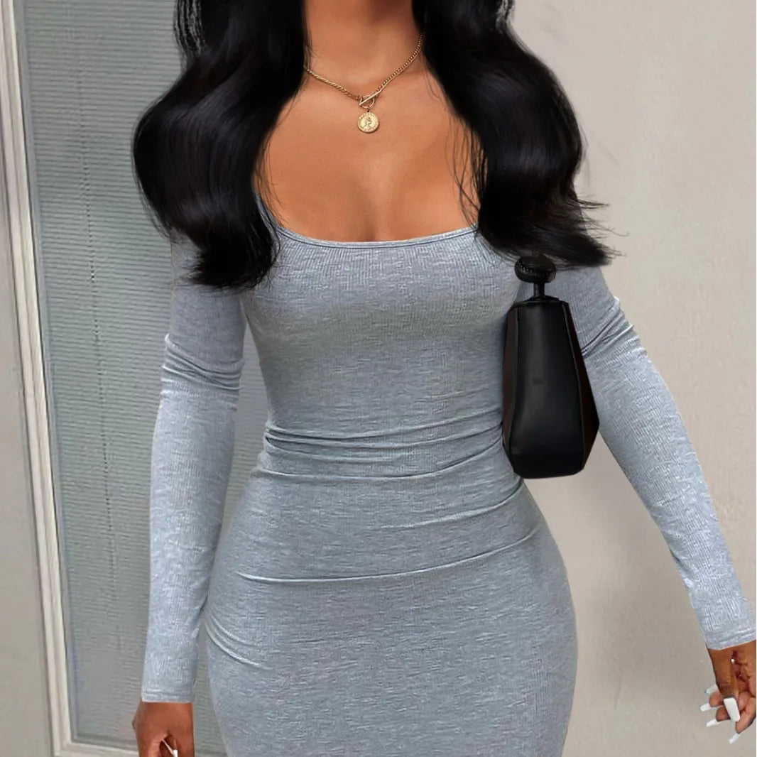 Ribbed Bodycon Dress