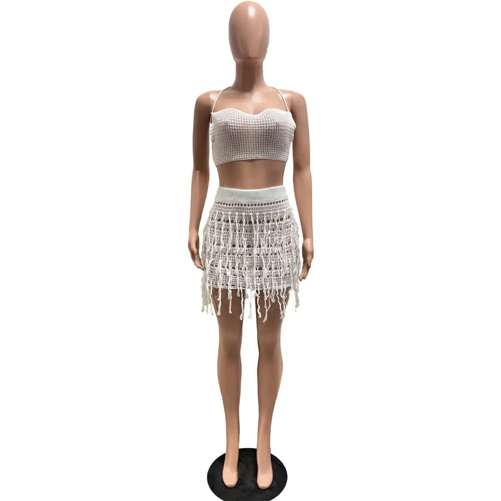 Beach Knit Two-Piece Set