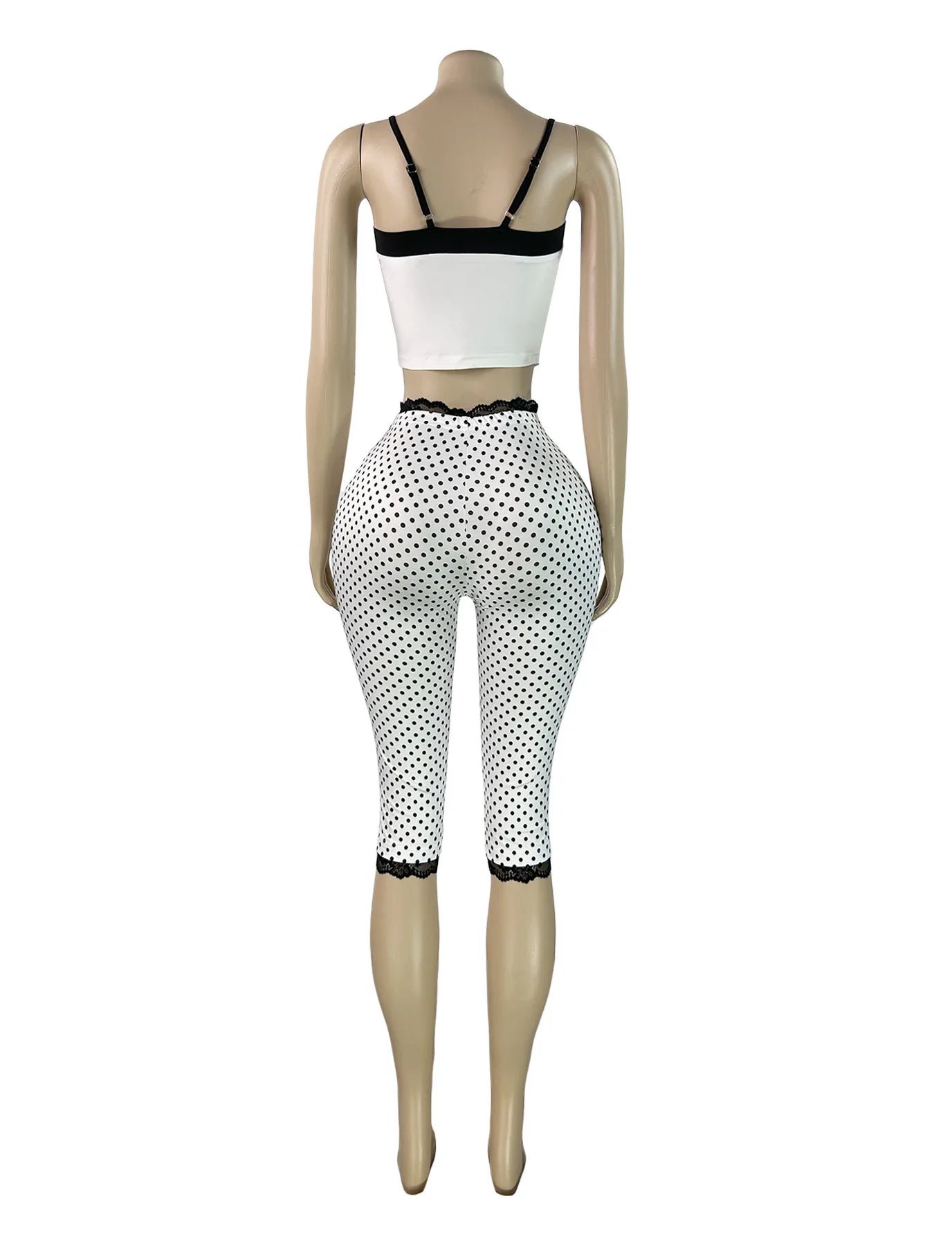 Sweet Polka Dot Two-Piece Set