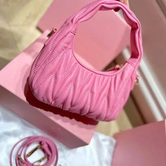 Pleated Cloud Handbag