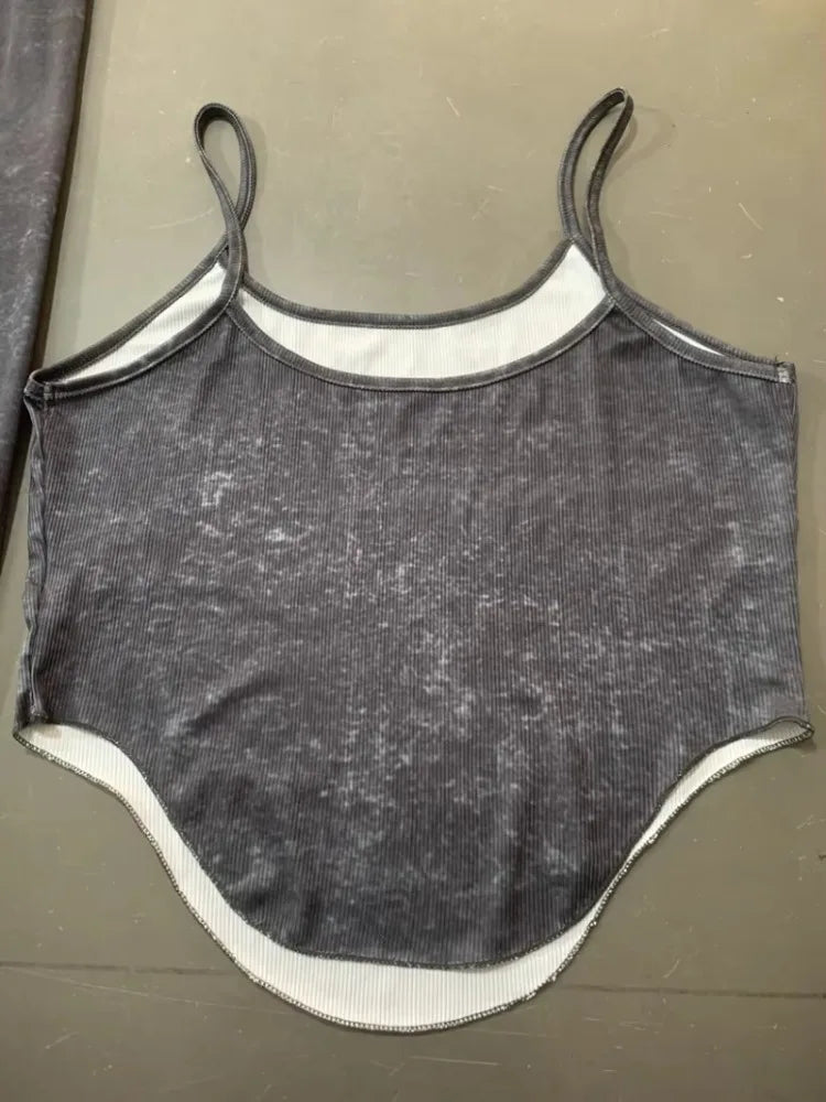 Simple Tank Top & Drawstring Set.