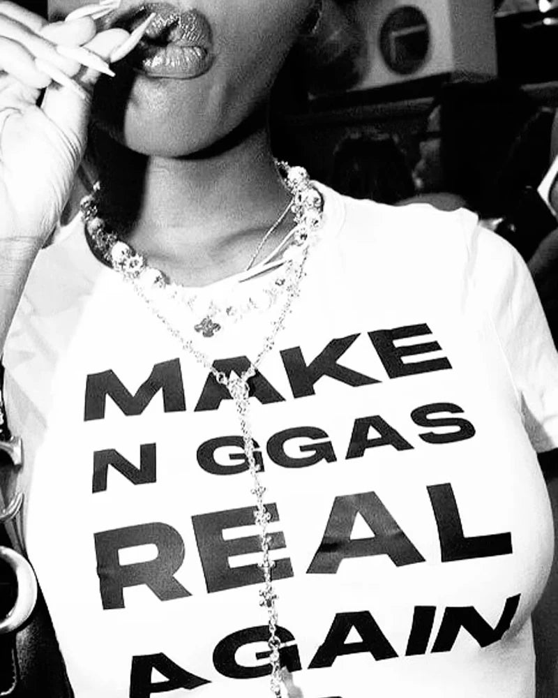 Real again crop top