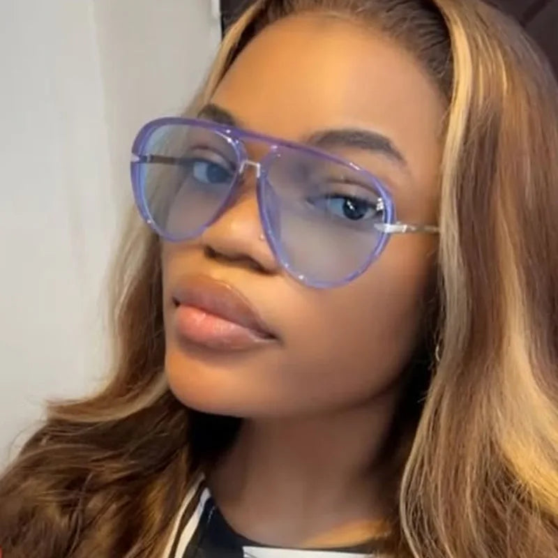 Big Frame Pilot Sunglasses