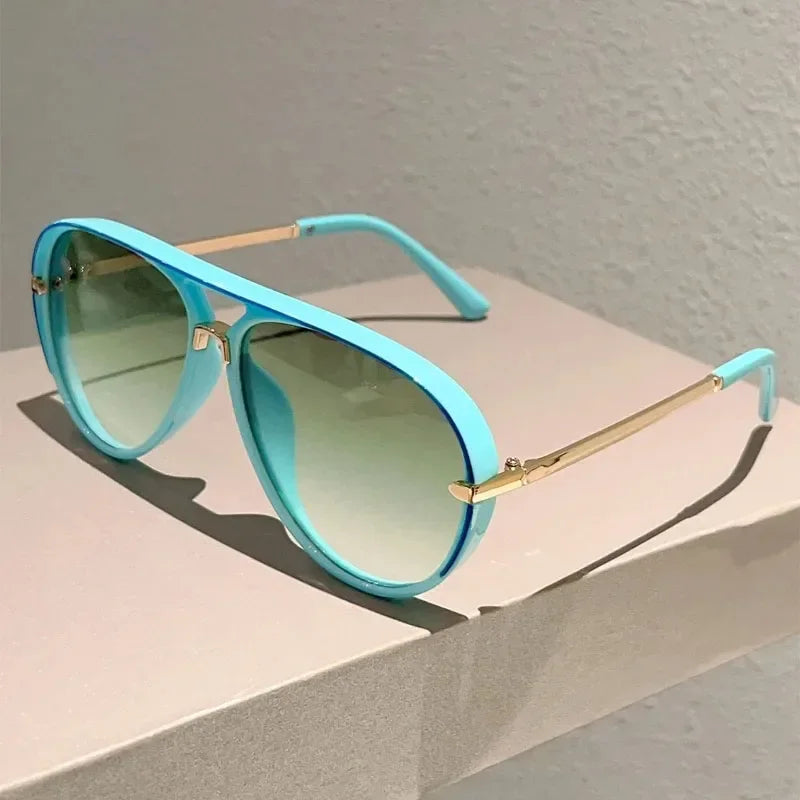 Big Frame Pilot Sunglasses