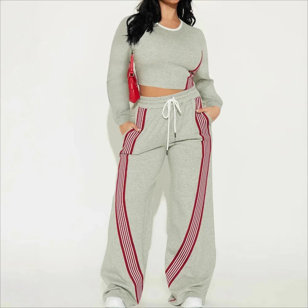 Casual Sports Two-Piece Set