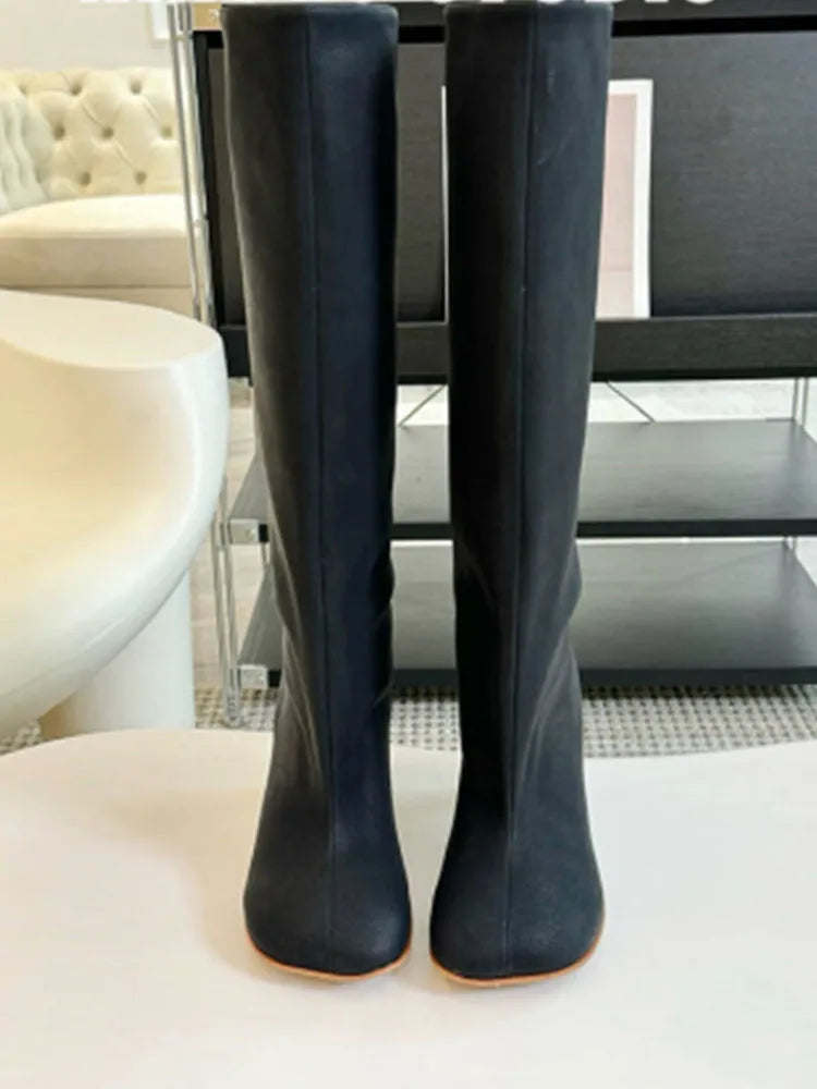 Runway Square Toe Boots