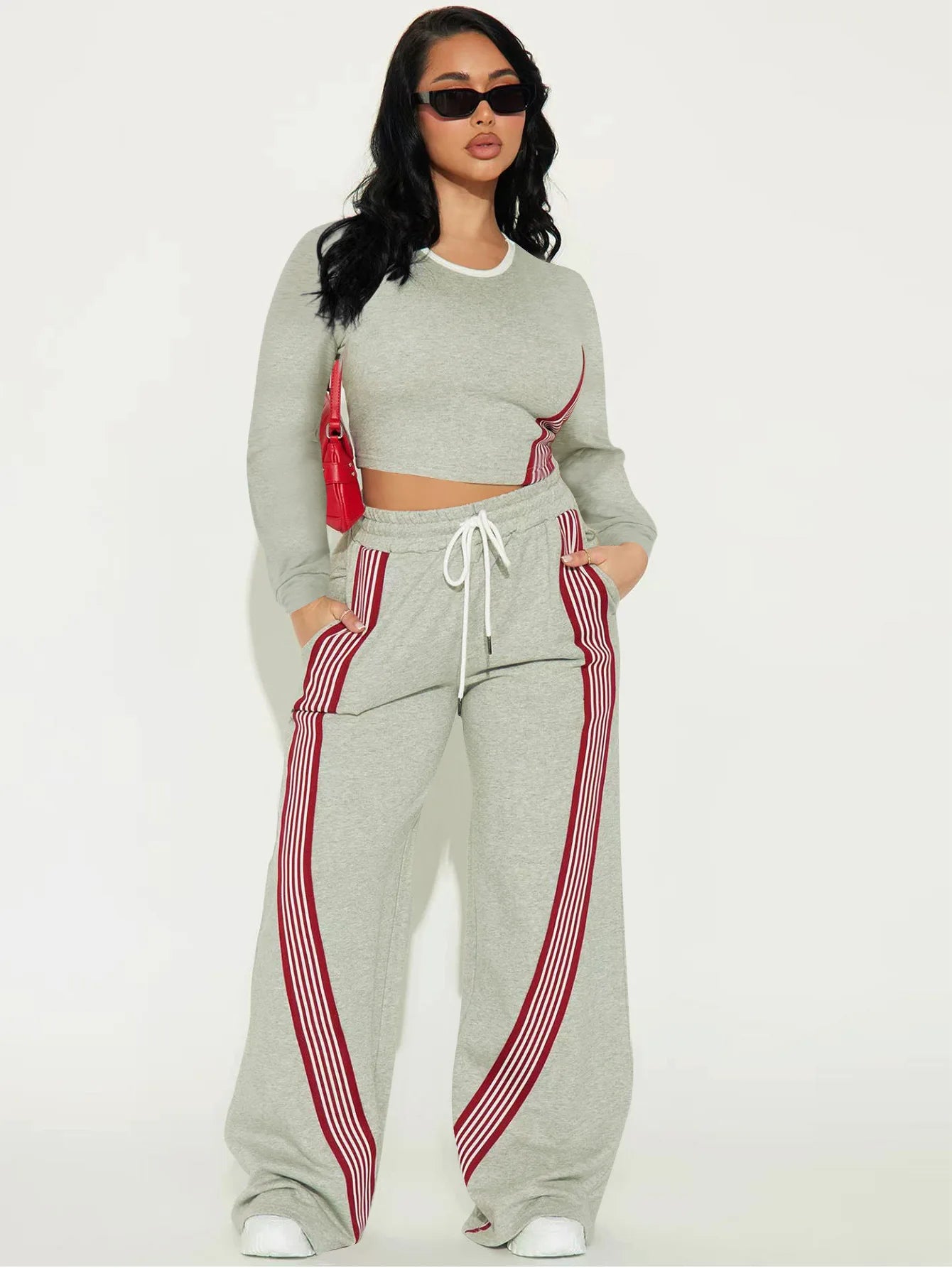 Casual Sports Two-Piece Set