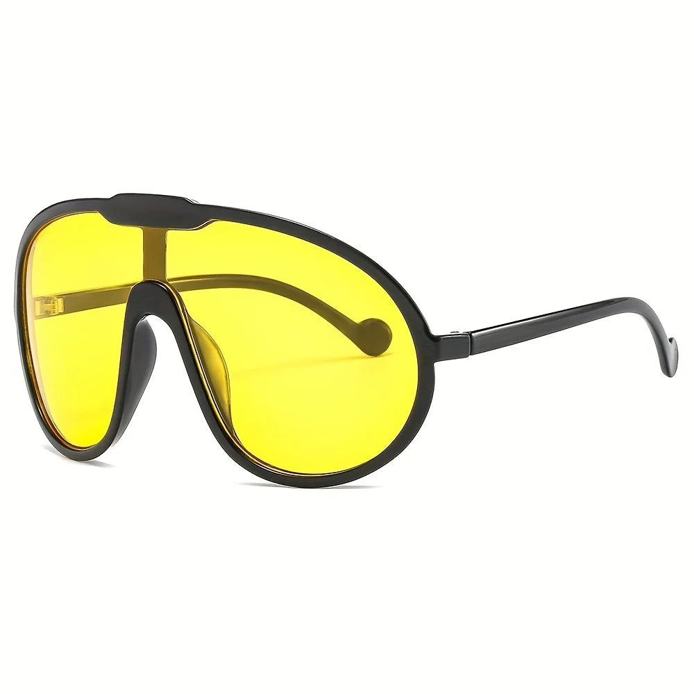 Hiking Oversized Square Light Glasses