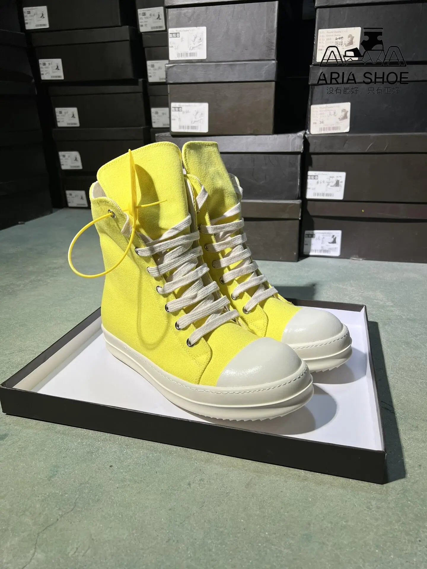 Yachty Lace-Up Flat Canvas Sneakers