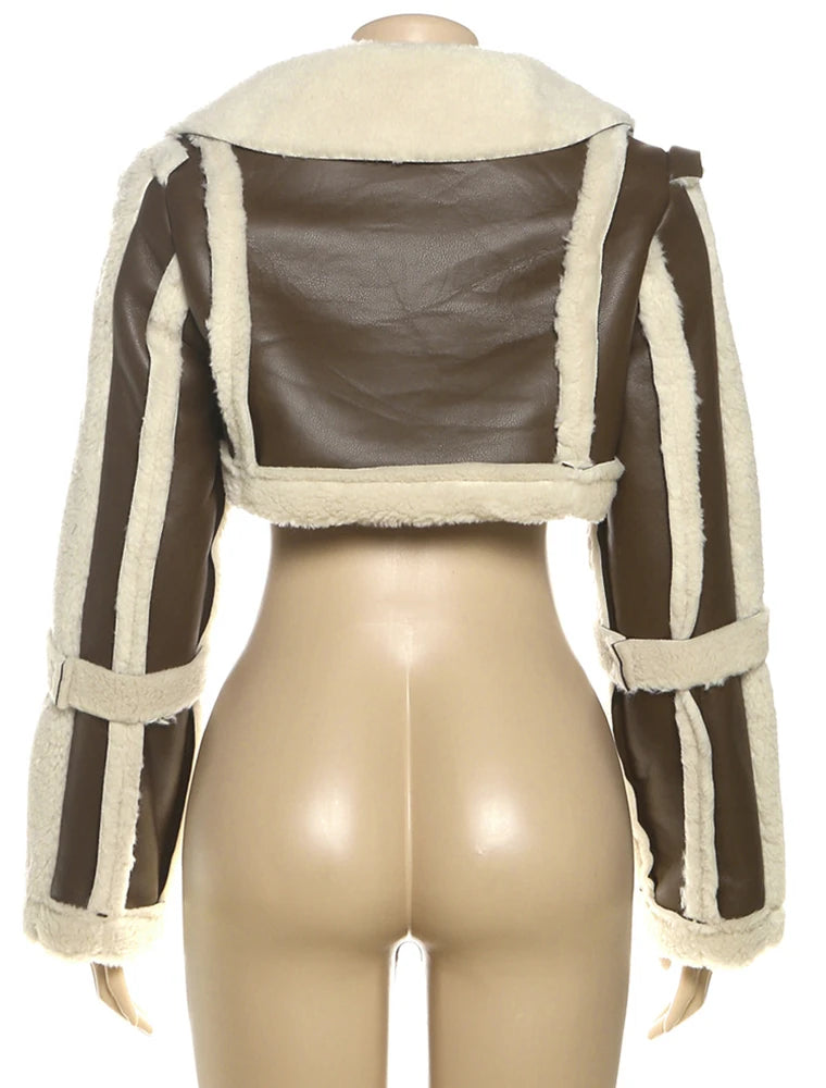 Furry Crop Jacket
