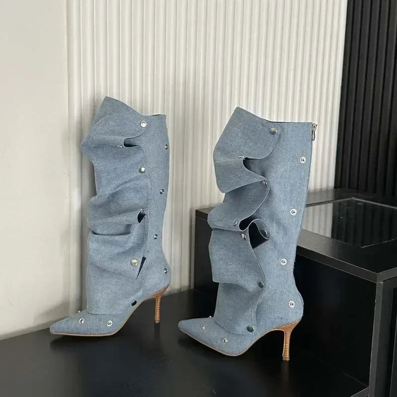 Mary Barrel Boots