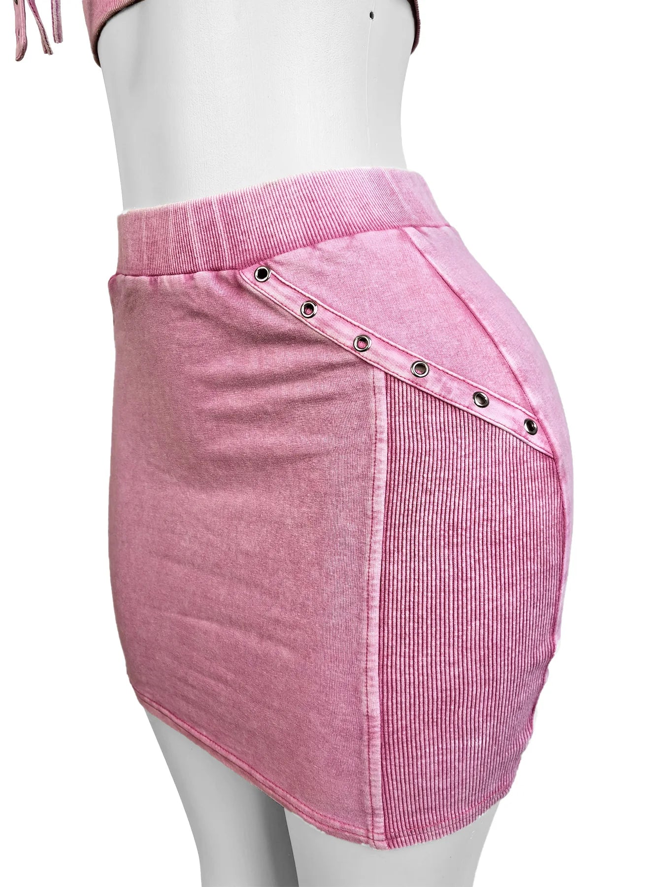 Jada Hooded Top Cargo Skirt Two-Piece Set