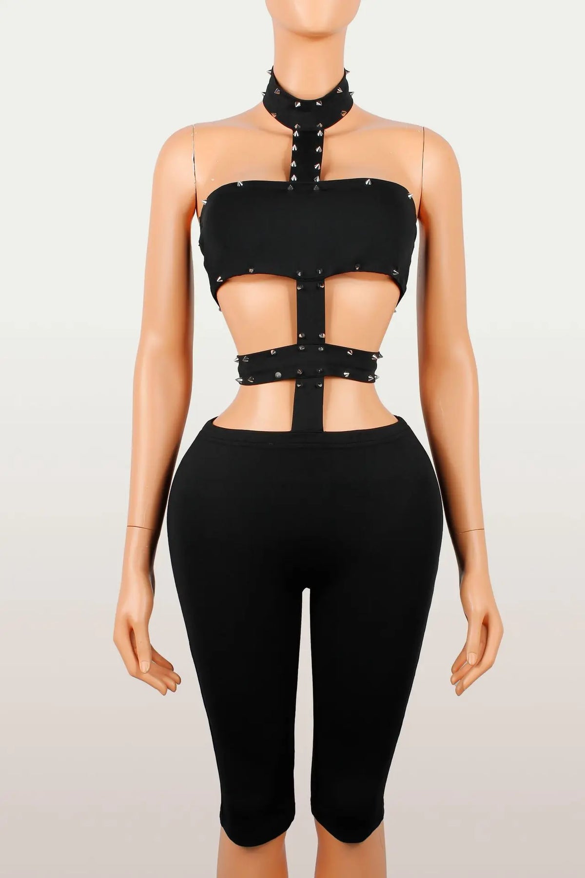Beaded Backless Romper