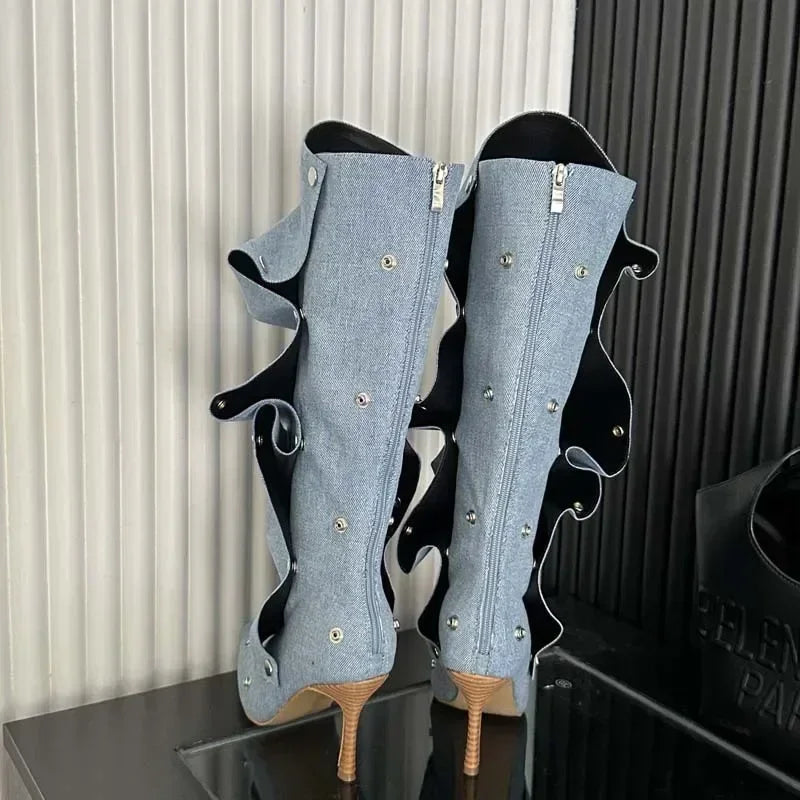 Mary Barrel Boots