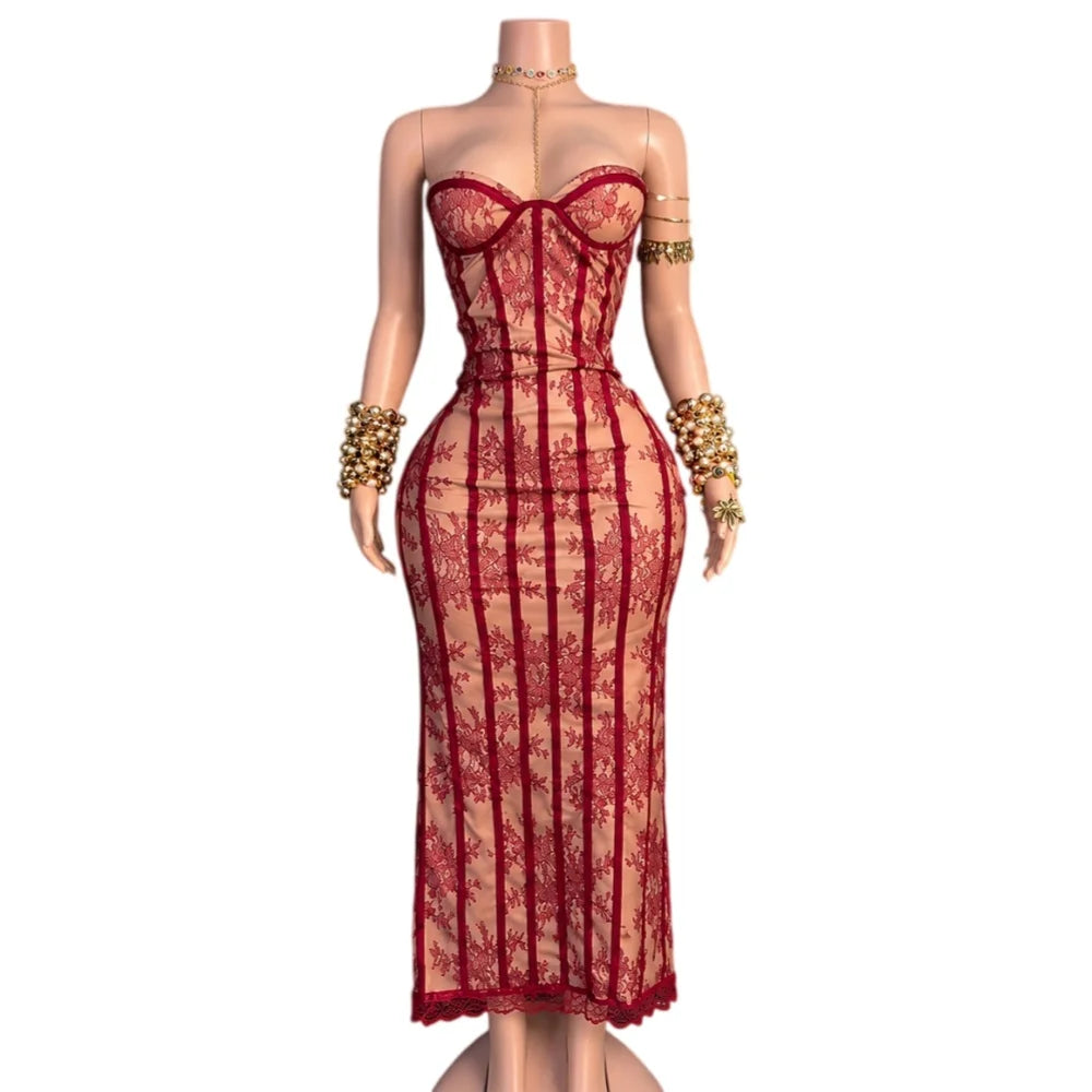 Lace Corset Dress