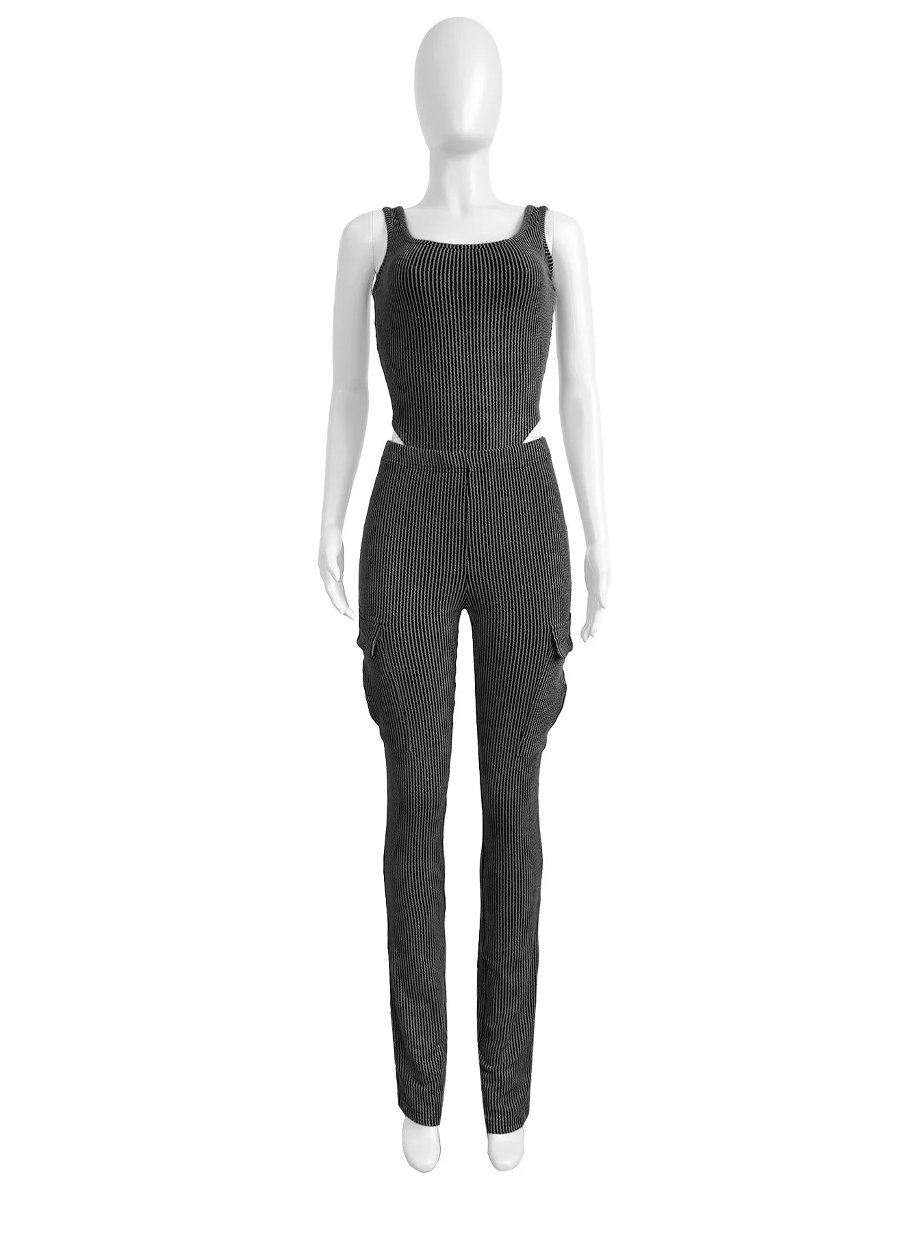 Cargo Pants with Pockets Set